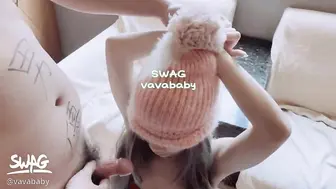 SWAG 【vavababy】游戏输了老公看着老婆被搞