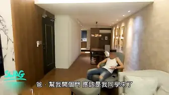 lucynana 小悠的漂亮女闺蜜来家中做客趁她出去买东西被小悠的爸爸强行给操了国语对白