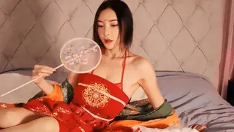 唯美中国风豪乳姐姐满足粉丝爹爹们的要求抠哪里就哪里！