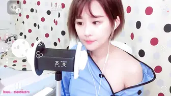 【在线】菇菇办卡VIP福利ASMR-香肩近距离舔耳口腔音